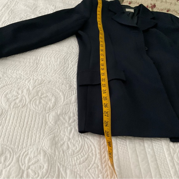 R&R LINE, NAVY JACKET AND SKIRT SUIT, SIZE: 14 - Picture 8 of 14